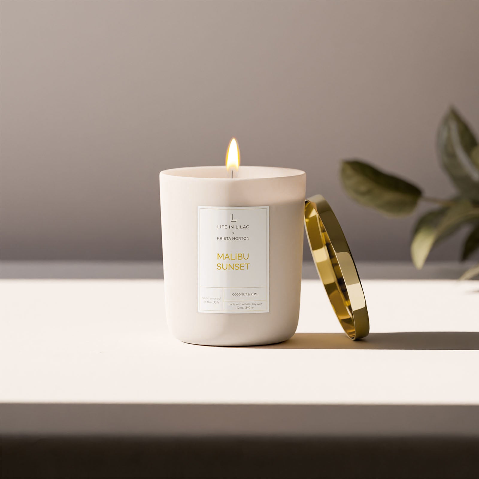Krista Horton Malibu Sunset Candle – Life in Lilac