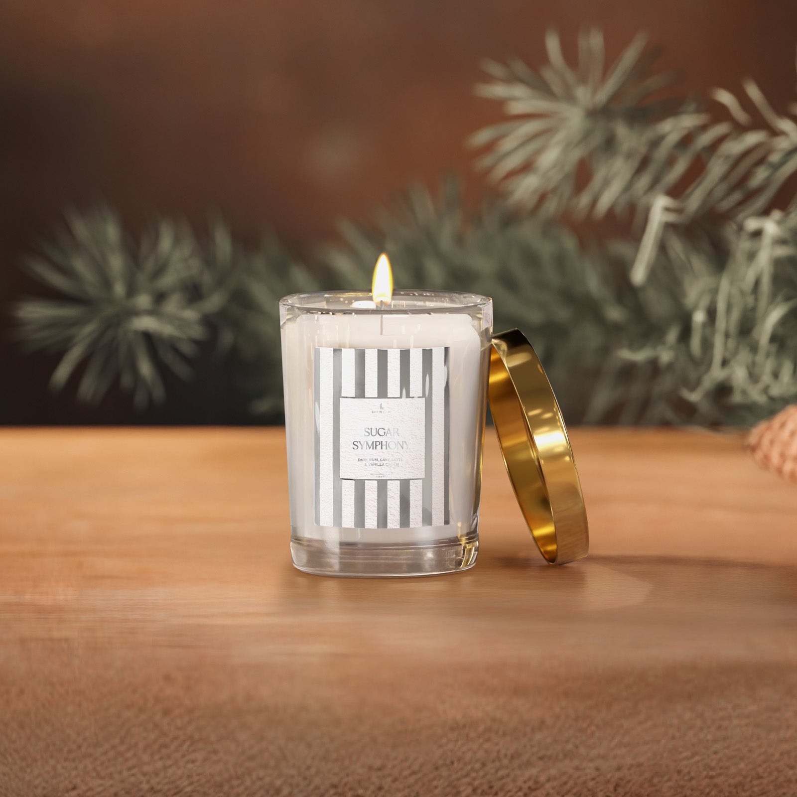 Sugar Symphony Mini Candle – Life in Lilac