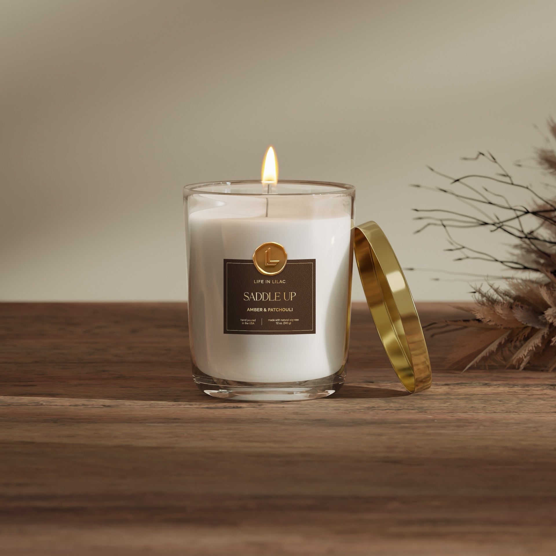 Saddle Up Candle – Life in Lilac