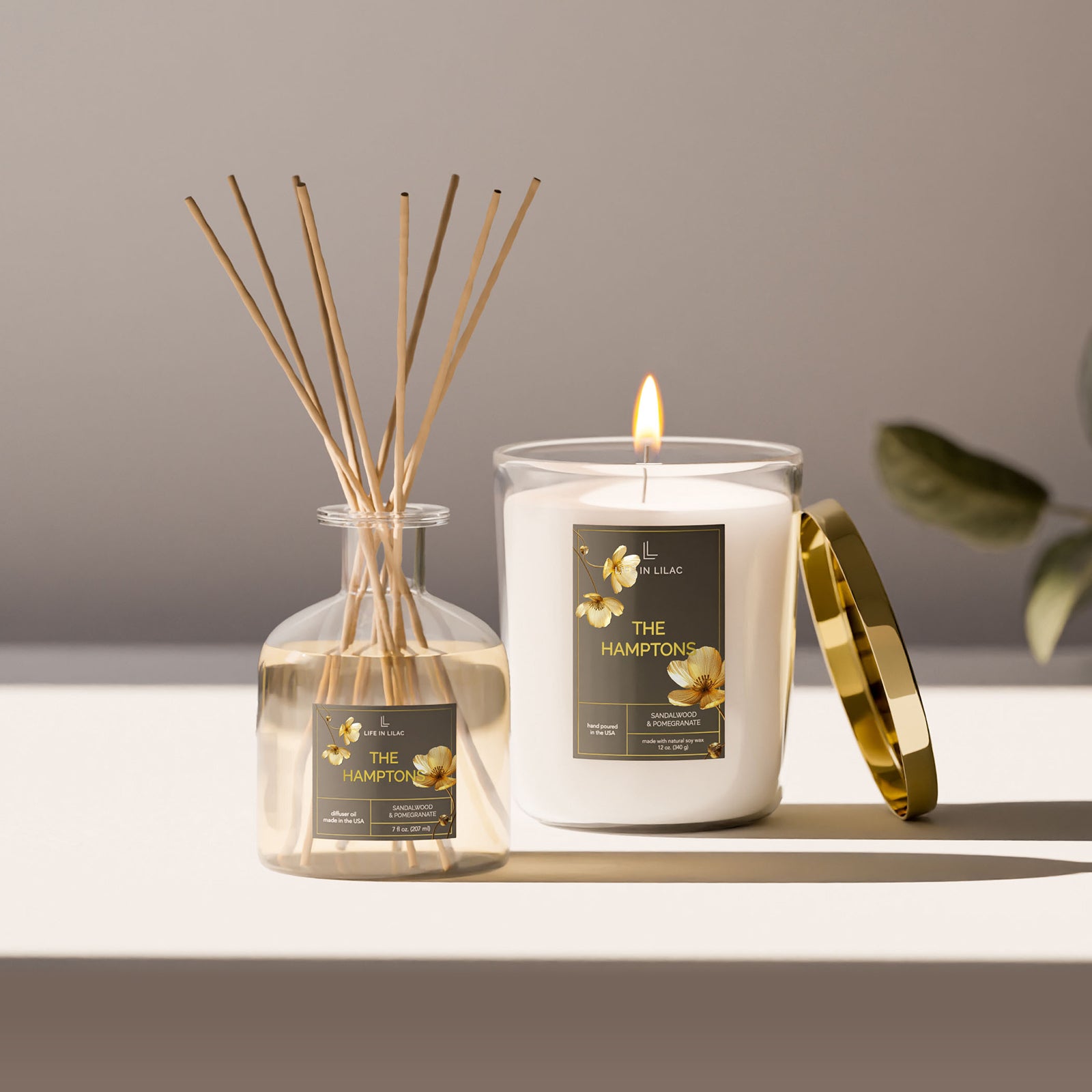 The Hamptons Limited Edition Candle Diffuser Bundle - Ships Monday