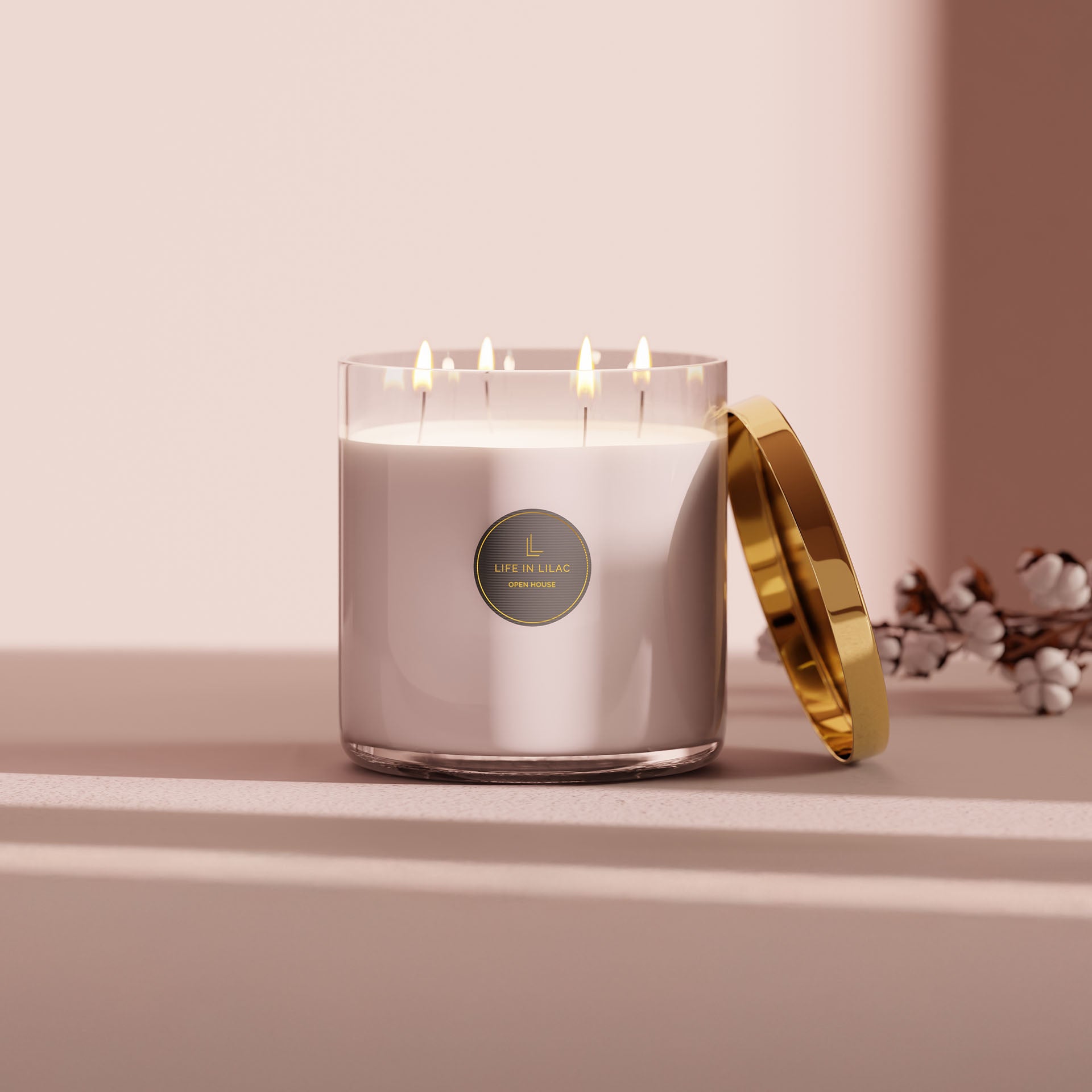 Grand 55 oz Open House Candle – Life in Lilac