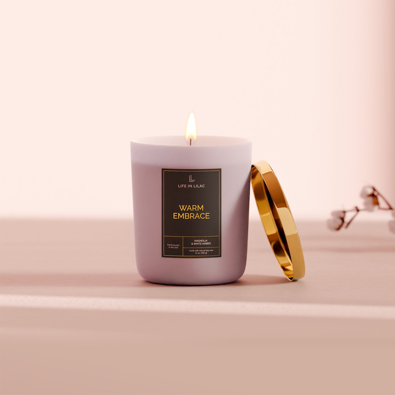 Warm Embrace Candle – Life in Lilac