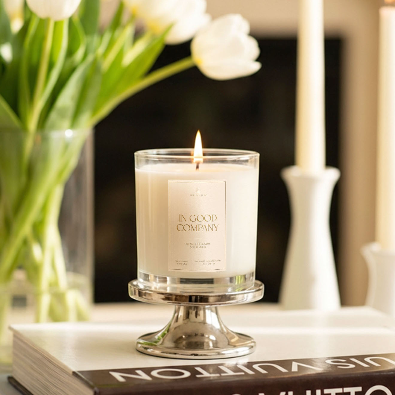 In Good Company Candle – Life in Lilac