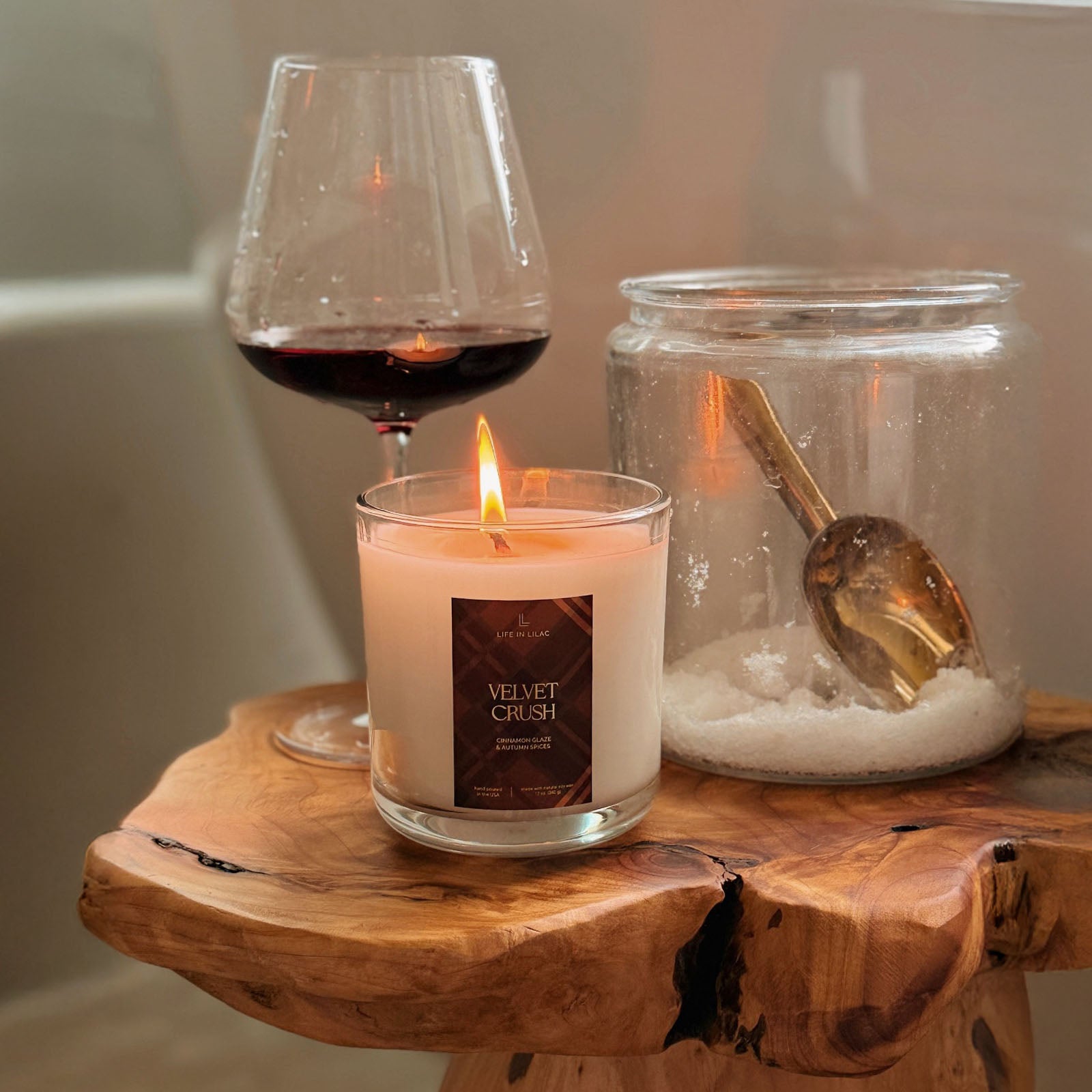 Velvet Crush Candle – Life in Lilac