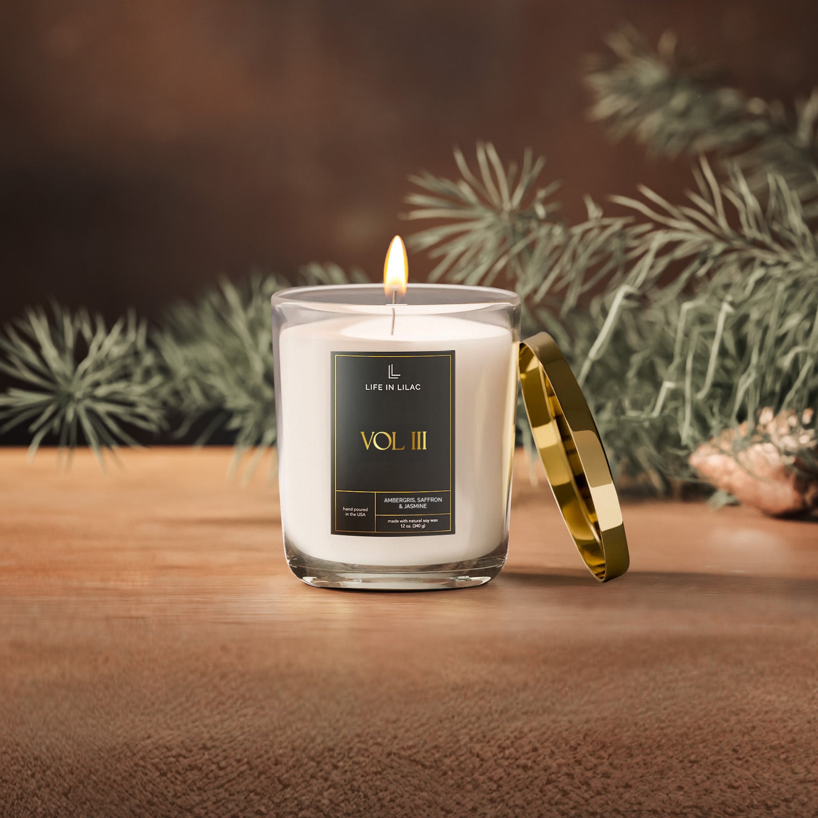 Madi Nelson Home Candle – Life in Lilac