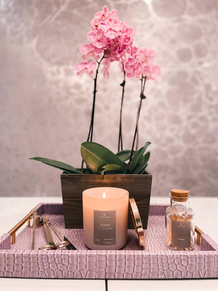 NEIGHBORHOOD / ネイバーフッド｜中指｜IVORY CANDLE Down To Earth Candle – Life in Lilac